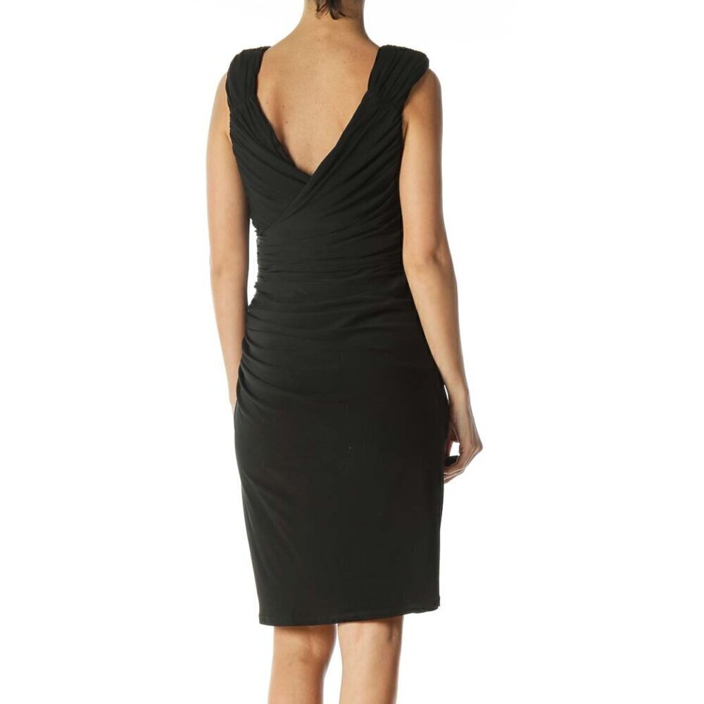 White House Black Market Black Bodycon Dress - Picture 3 of 3